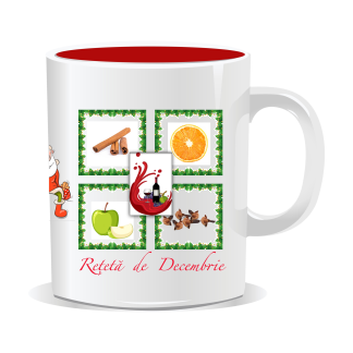 Cană personalizată pentru Crăciun
