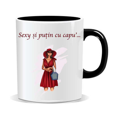 Cană personalizată cu mesaj amuzant