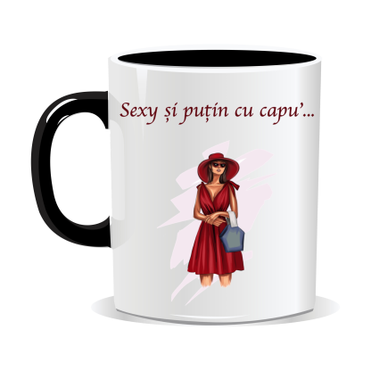 Cană personalizată cu mesaj amuzant