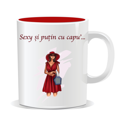 Cană personalizată cu mesaj amuzant