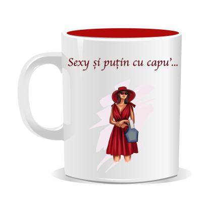 Cană personalizată cu mesaj amuzant