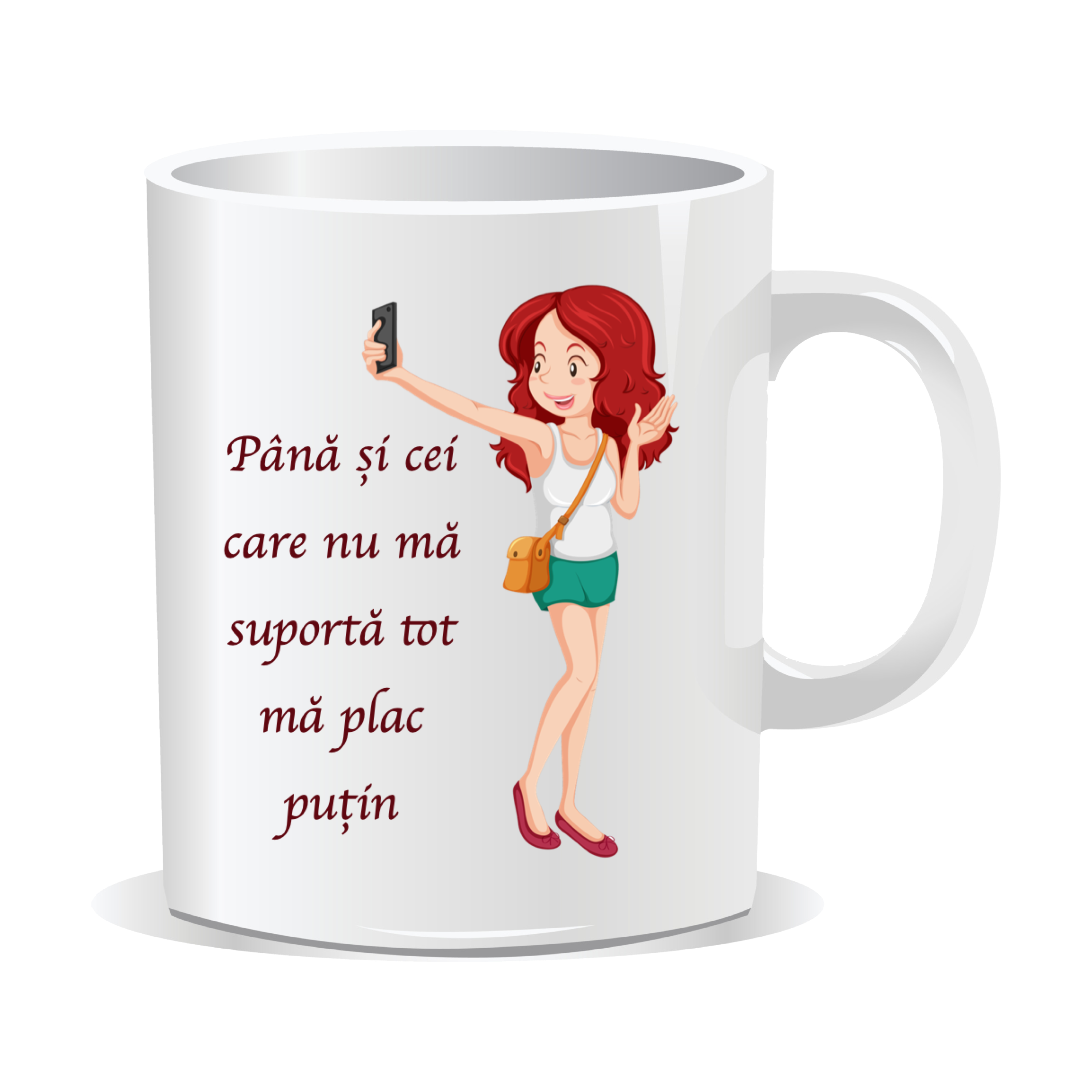 Cană personalizată cu mesaj amuzant
