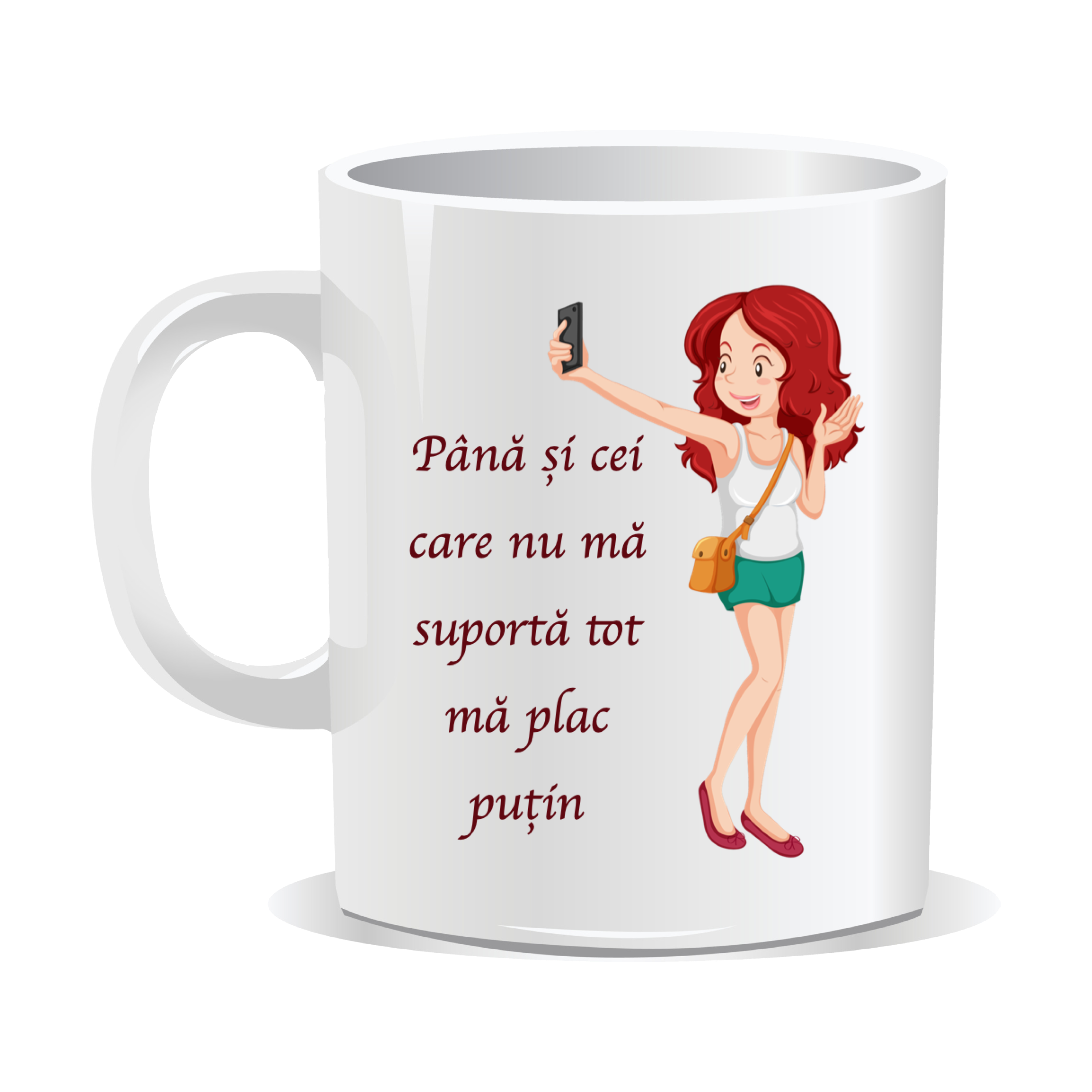 Cană personalizată cu mesaj amuzant
