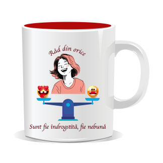 Cană personalizată cu mesaj amuzant