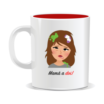 Cană personalizată cu mesaj amuzant