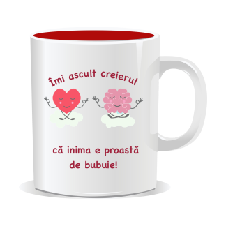 Cană personalizată cu mesaj amuzant