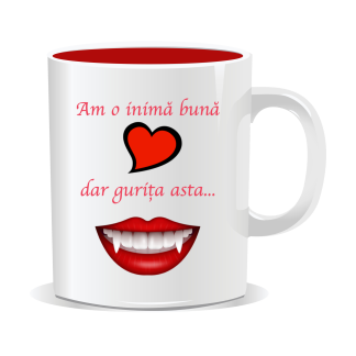 Cană personalizată cu mesaj amuzant