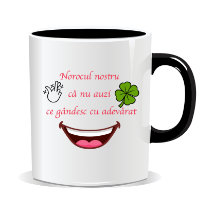 Cană personalizată cu mesaj amuzant