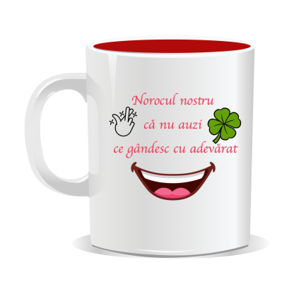 Cană personalizată cu mesaj amuzant