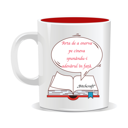 Cană personalizată cu mesaj amuzant