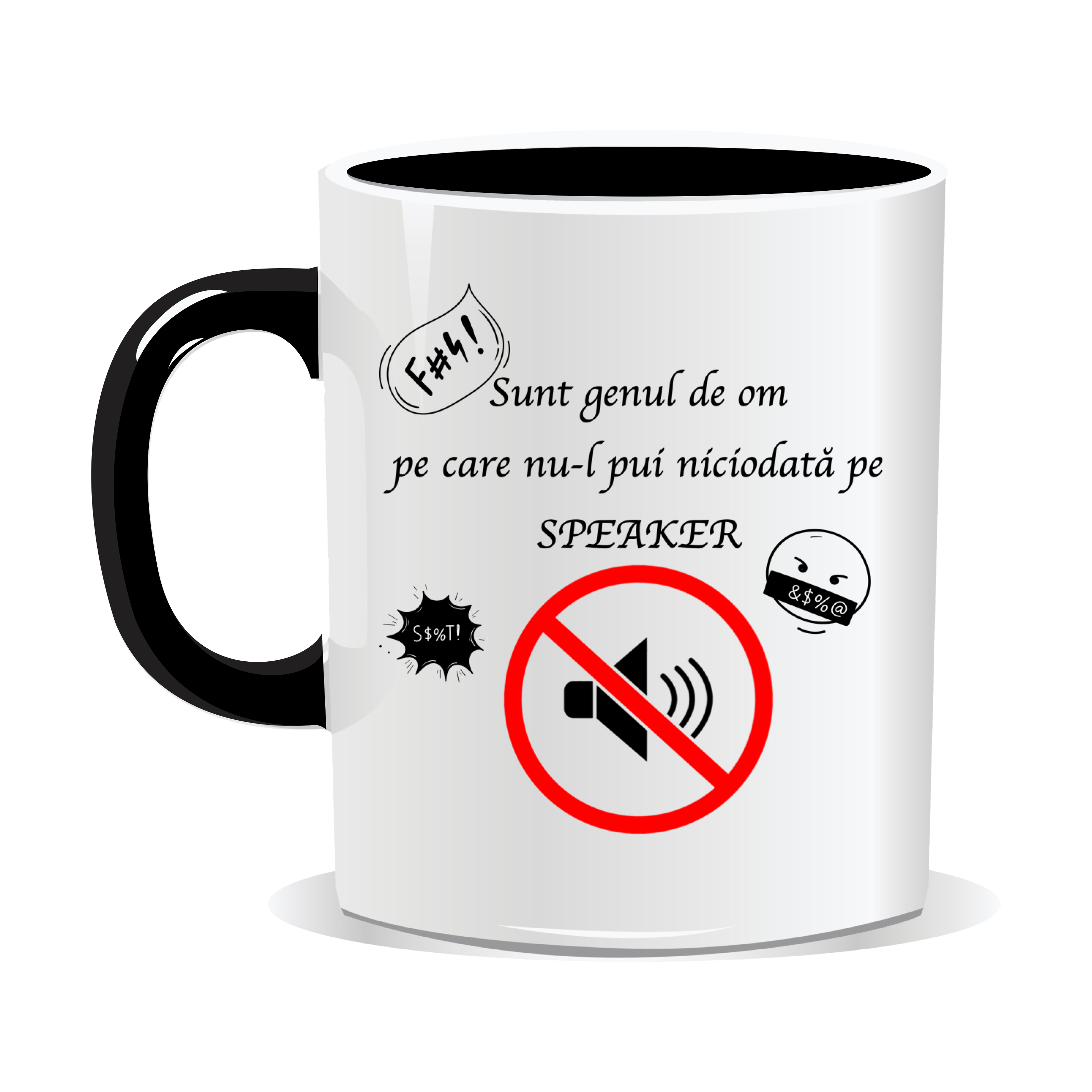 Cană personalizată cu mesaj amuzant