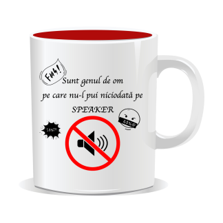 Cană personalizată cu mesaj amuzant