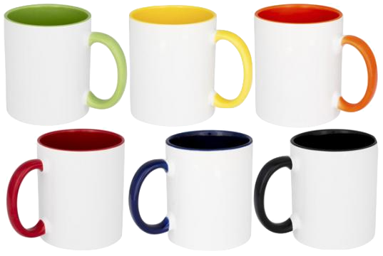 căni personalizate blank in diverse culori