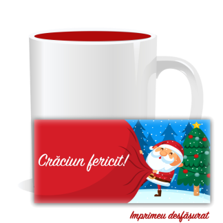 Cană personalizată pentru Crăciun