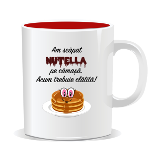 Cană personalizată cu mesaj amuzant